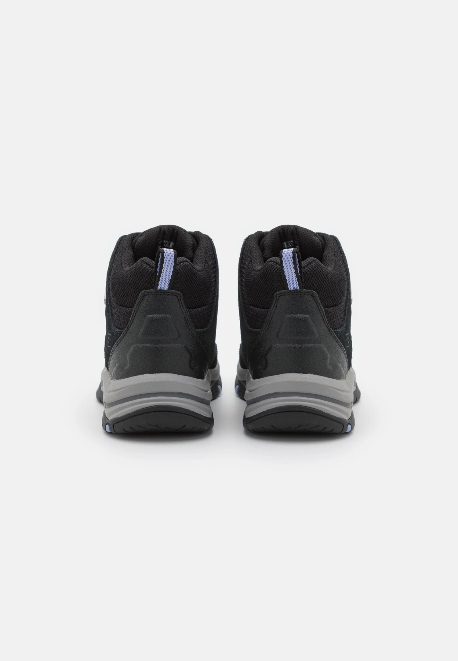 Skechers Trego - Classic Ankle Boots - Black/Lavender Trim - Image 4