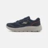 Go Walk Flex - Walking Trainers - Navy/Orange