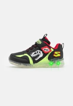Skechers Illumi-Brights - Trainers - Black/Lime//Red