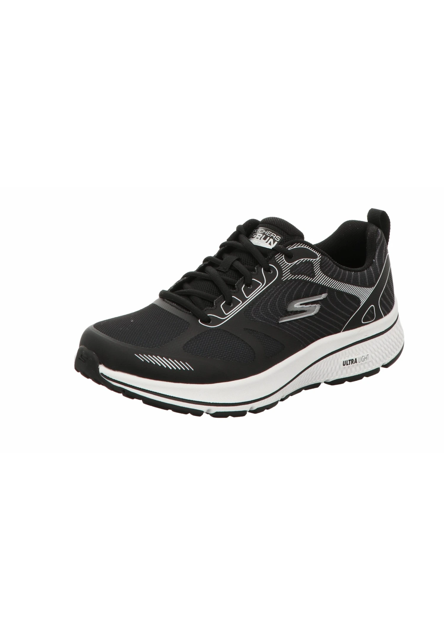 Go Run Consistent - Neutral Running Shoes - Black/White - Image 3