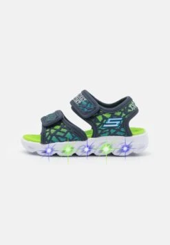 Skechers Hypno Splash - Sandals - Navy/Lime/Blue