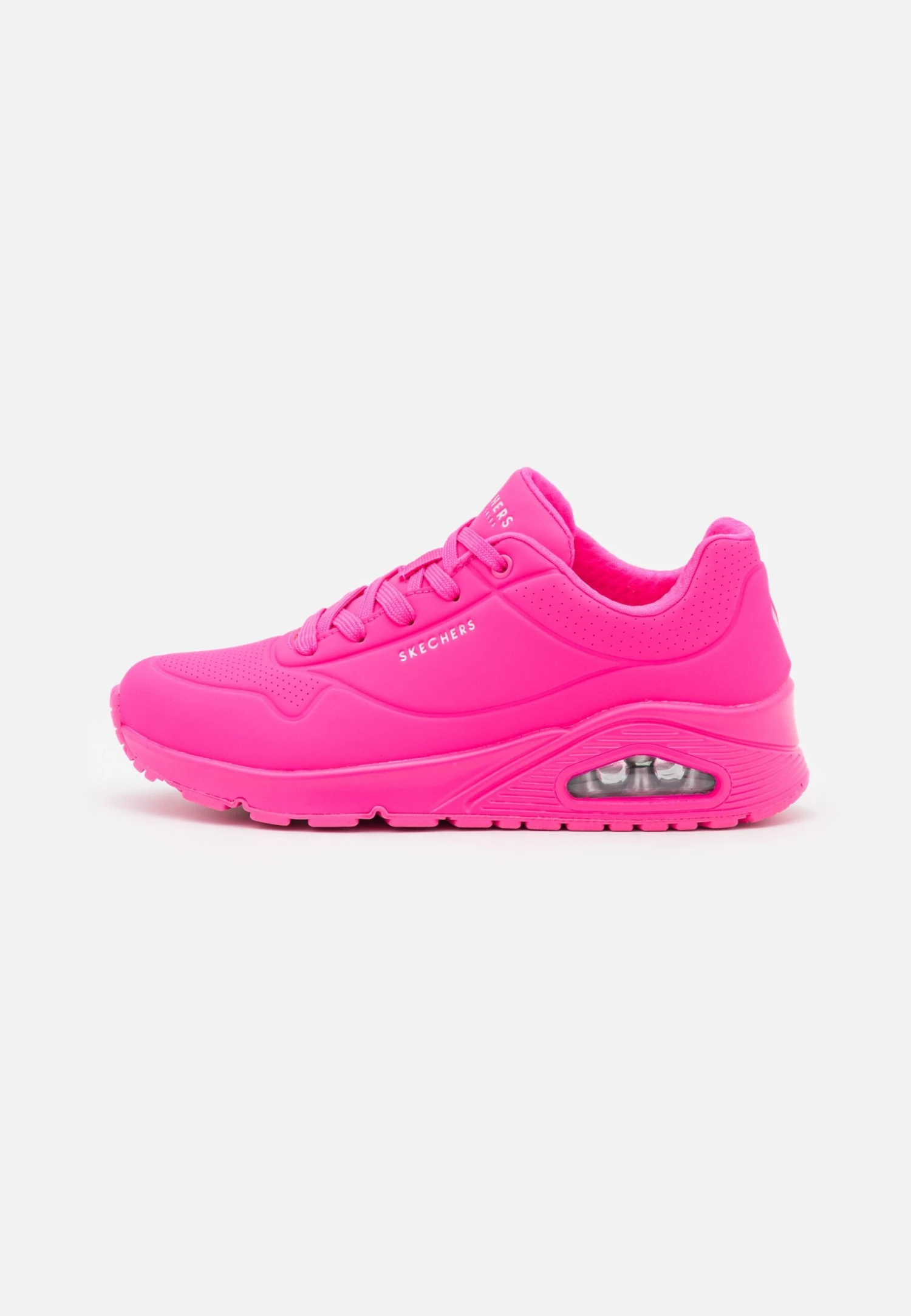 Uno - Trainers - Hot Pink Durabuck - Image 2