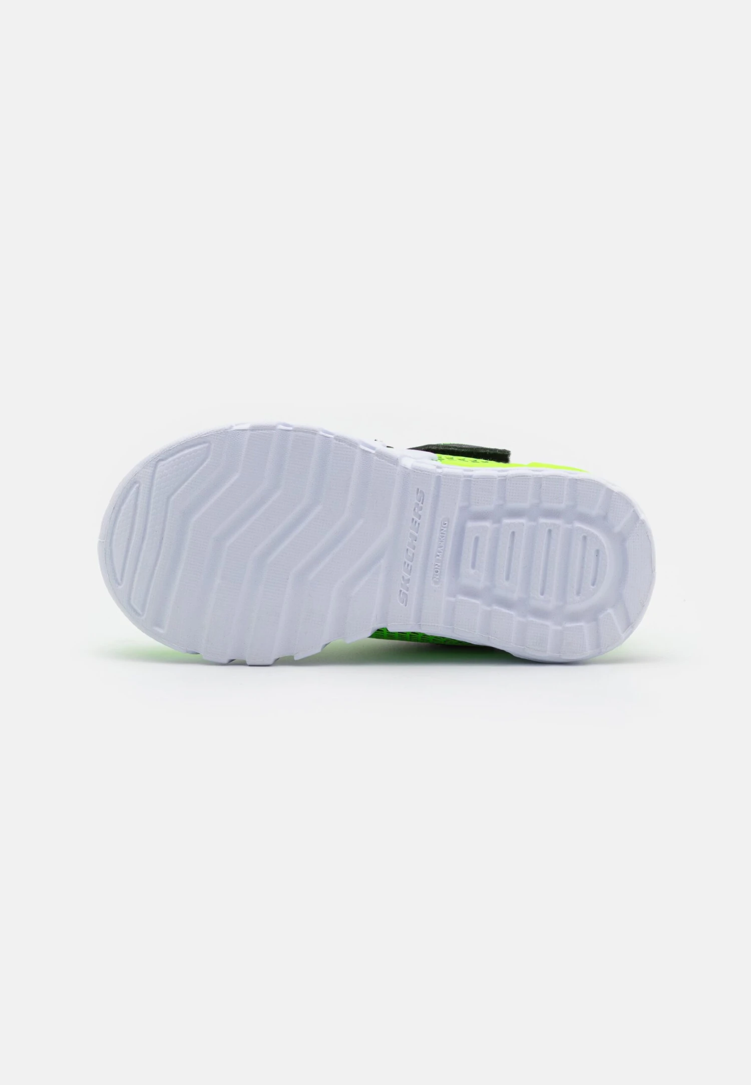 Skechers Flex Glow Elite - Trainers - Lime Synthetic/Black Trim - Image 5