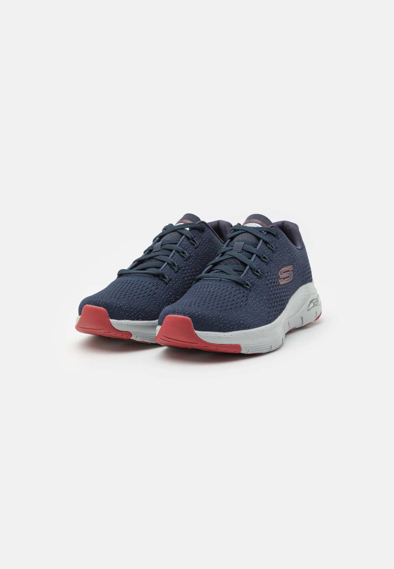 Arch Fit - Trainers - Navy/Red - Image 2